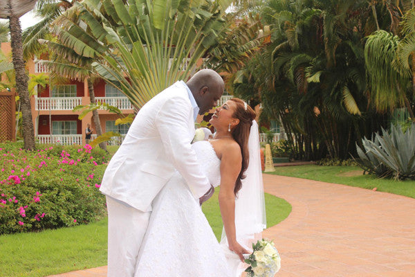 Silver & Blue Wedding Details in the DR