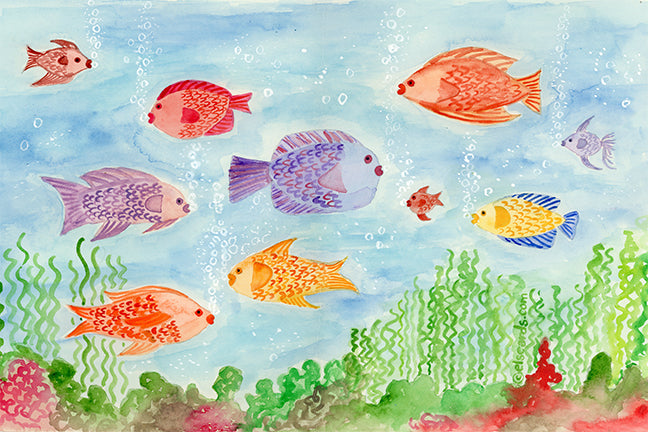 I painted something for you! – El's Cards