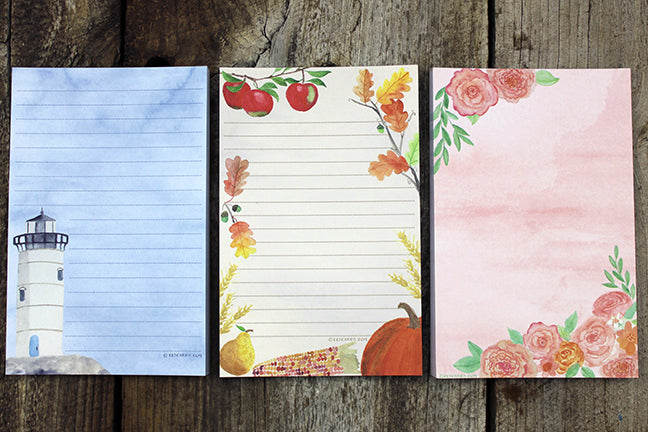 NEW Notepads just in time for fall!