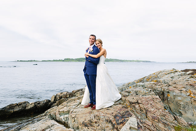 Emily & Jon's Cottage Style Maine Wedding