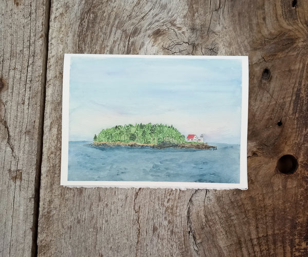 Curtis Island card