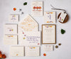 October Leaves Wedding Invitations