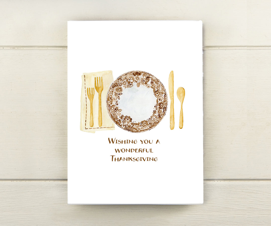 Thanksgiving Table Card