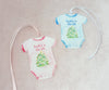 baby's first Christmas ornaments
