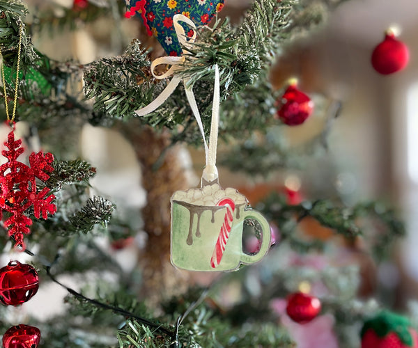 Mini Hot Cocoa Ornament