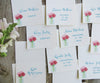 jar of roses place card