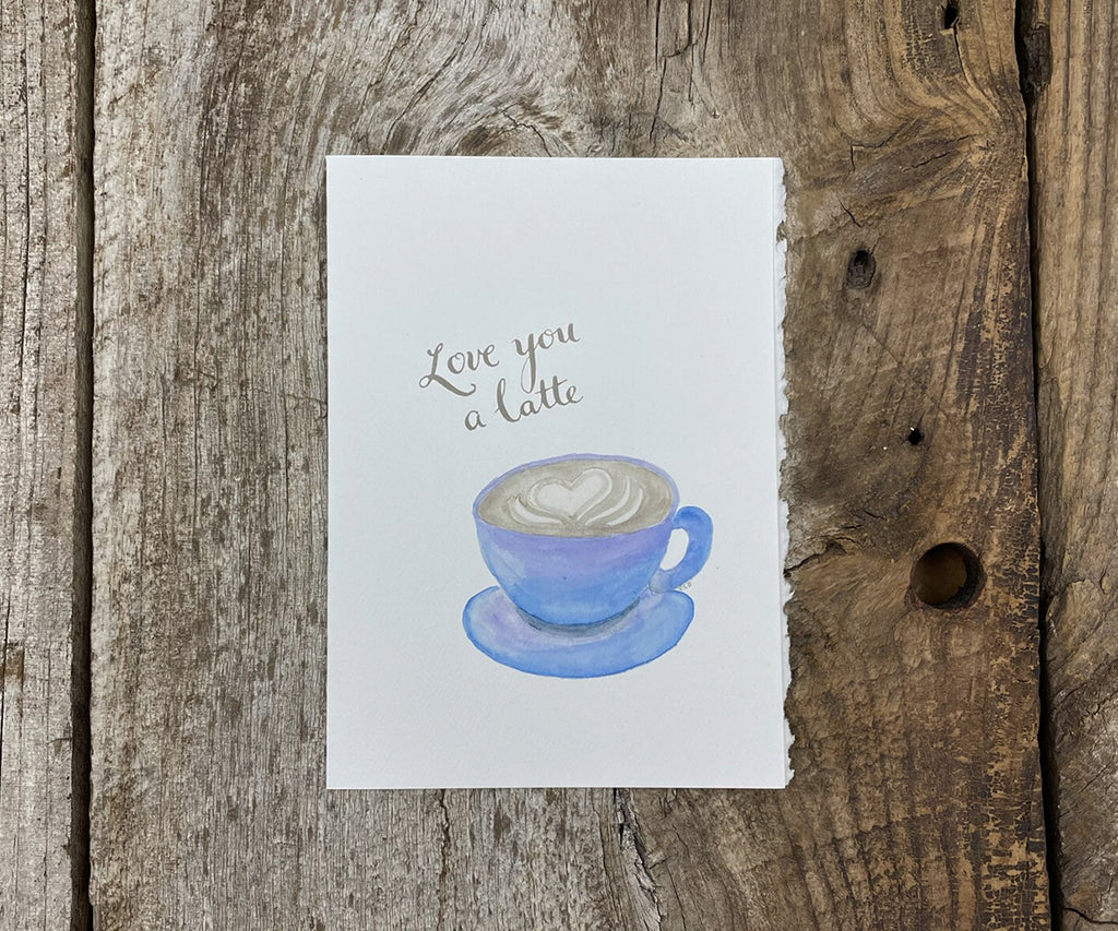 Latte Love Card