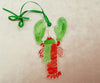 Lobster with Mittens Ornament