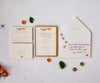 October Leaves Wedding Invitations