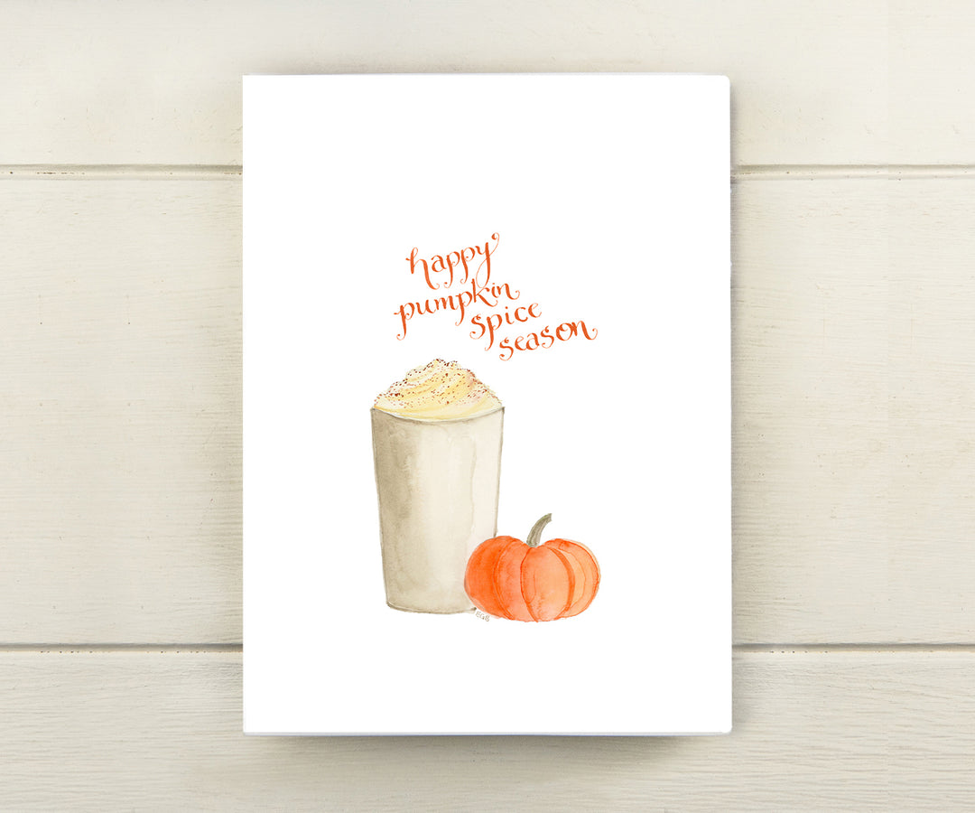 Pumpkin Spice Card