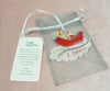 Santa's sleigh ornament