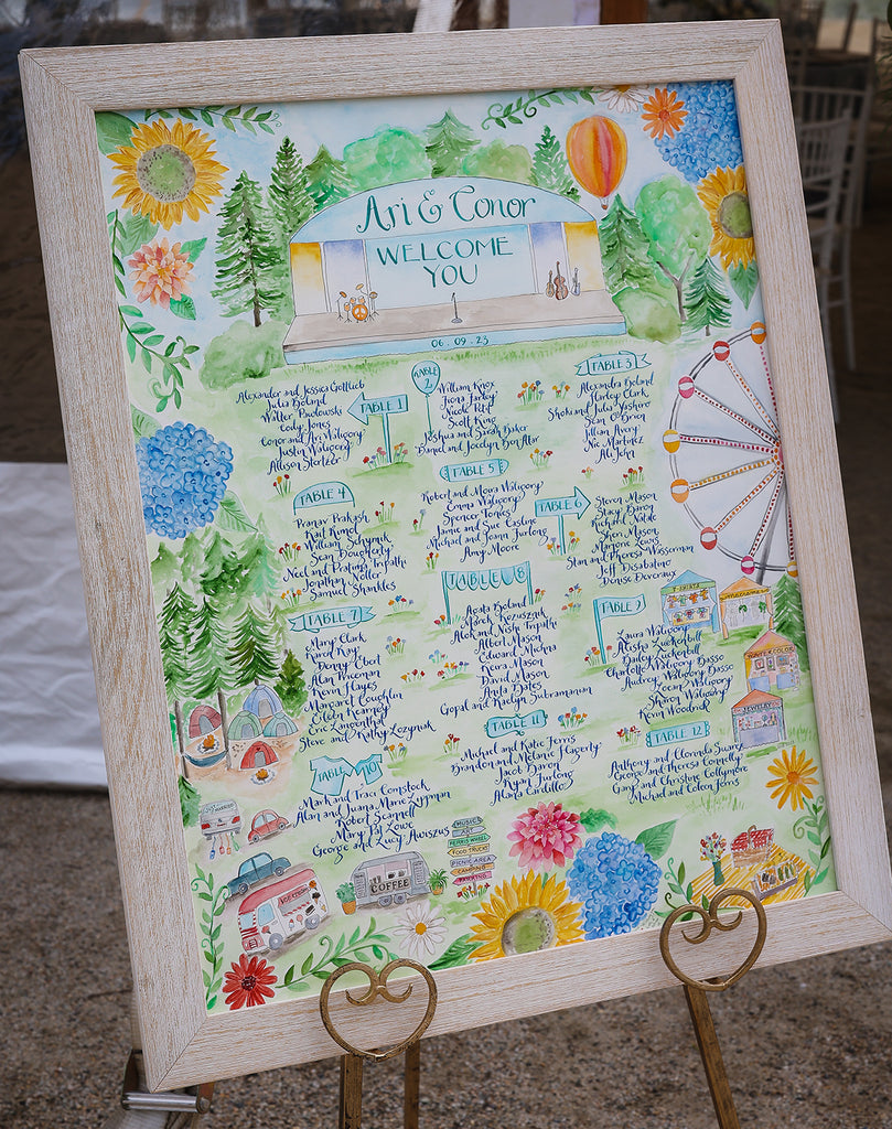 Custom Seating Chart