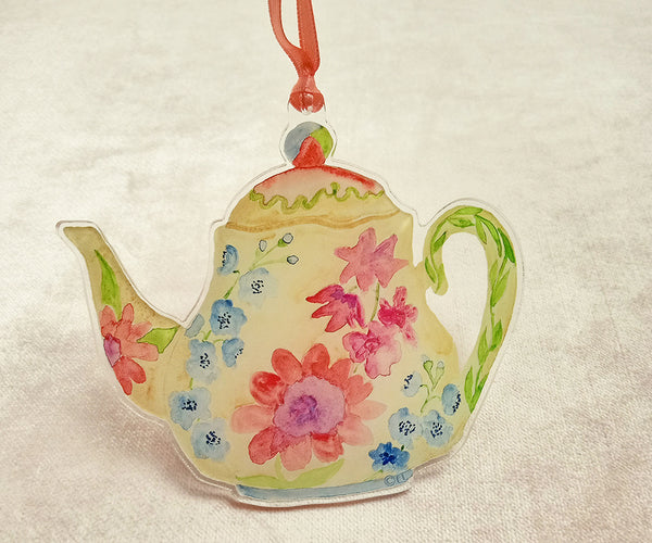 Pretty Teapot Ornament