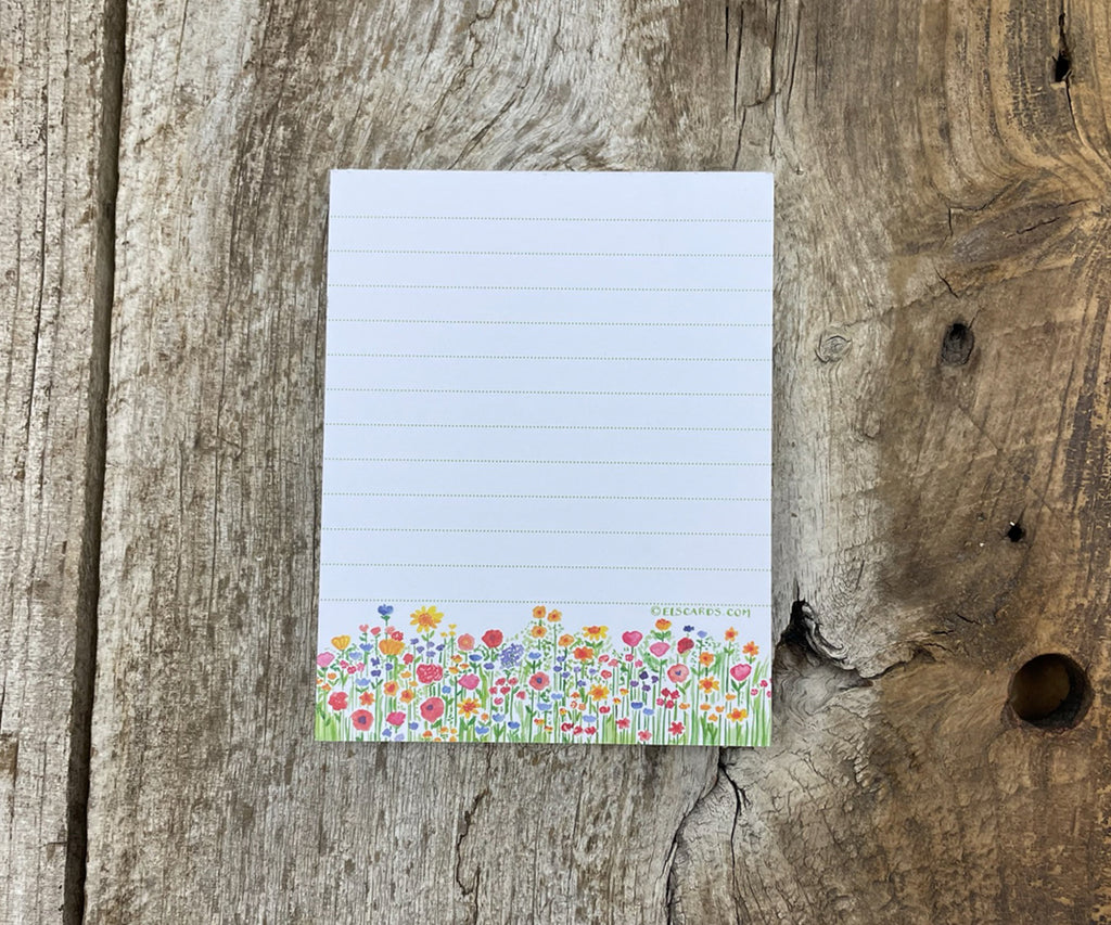 Mini Wildflowers Notepad