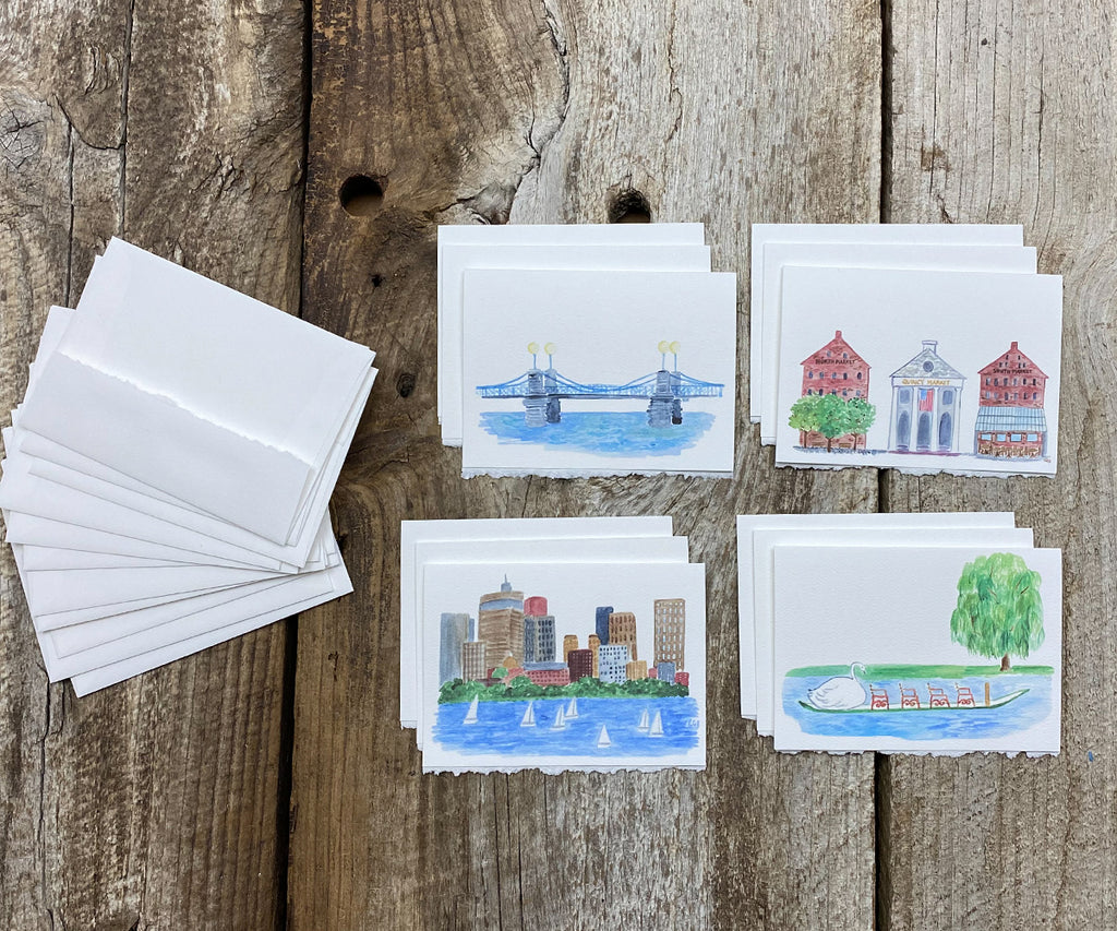 Boston notecards