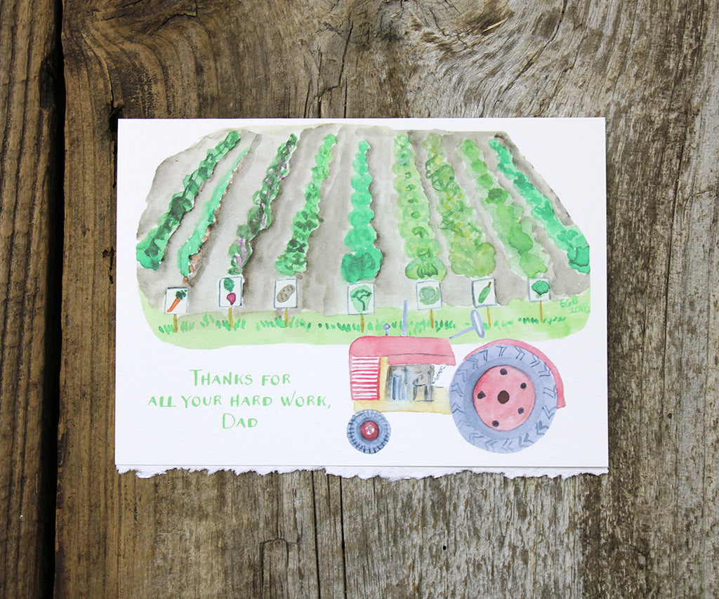 Gardening Dad Father's Day Card