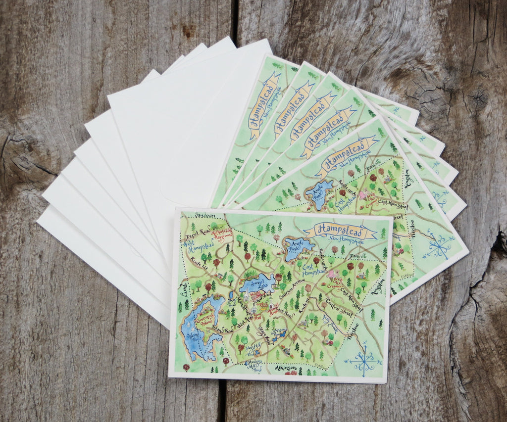 Hampstead, New Hampshire note card