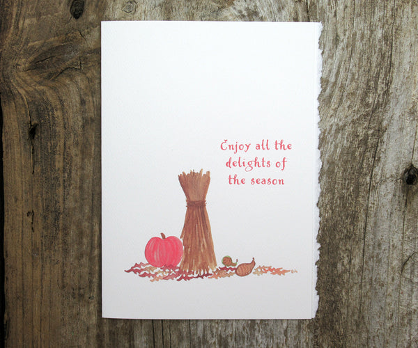 Harvest Delights Card