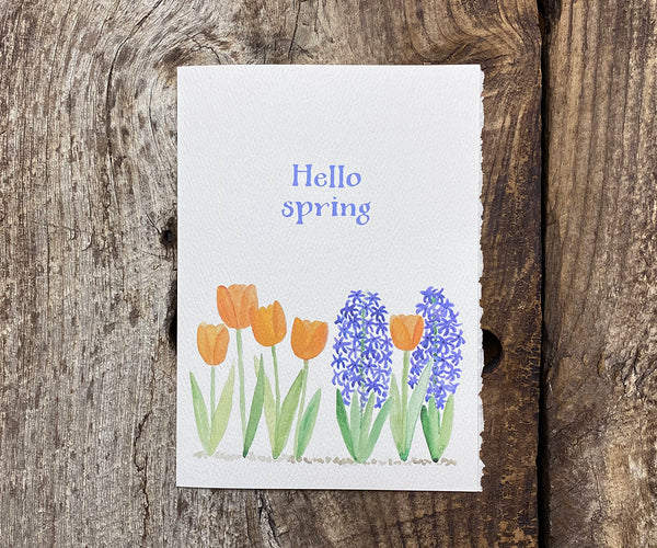 Hello Spring Card