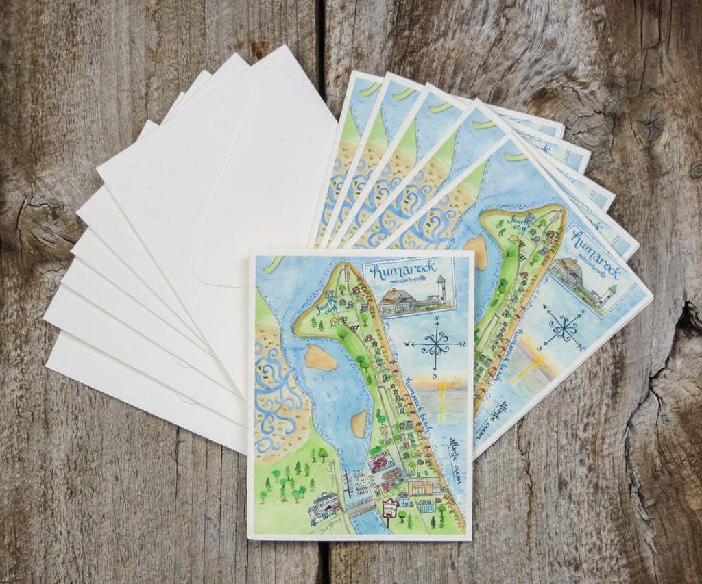 Humarock, Massachusetts note card