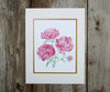 peonies print