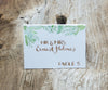 Flourishing Greens Escort/Place Card