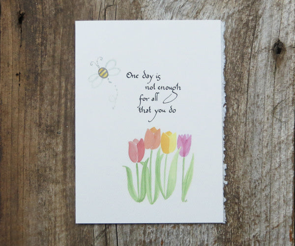 Floral card