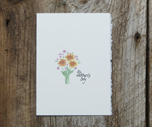 Sunflower Mother's Day Card