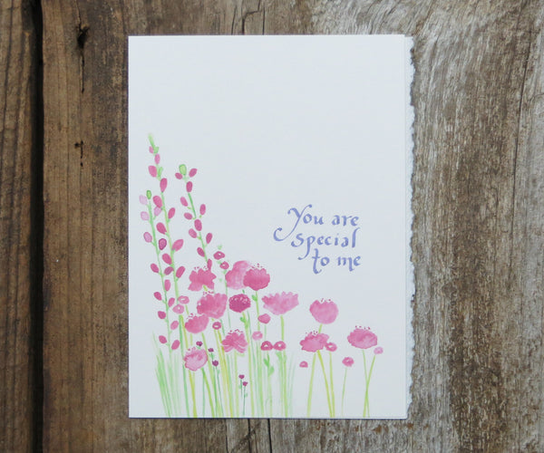 Floral card