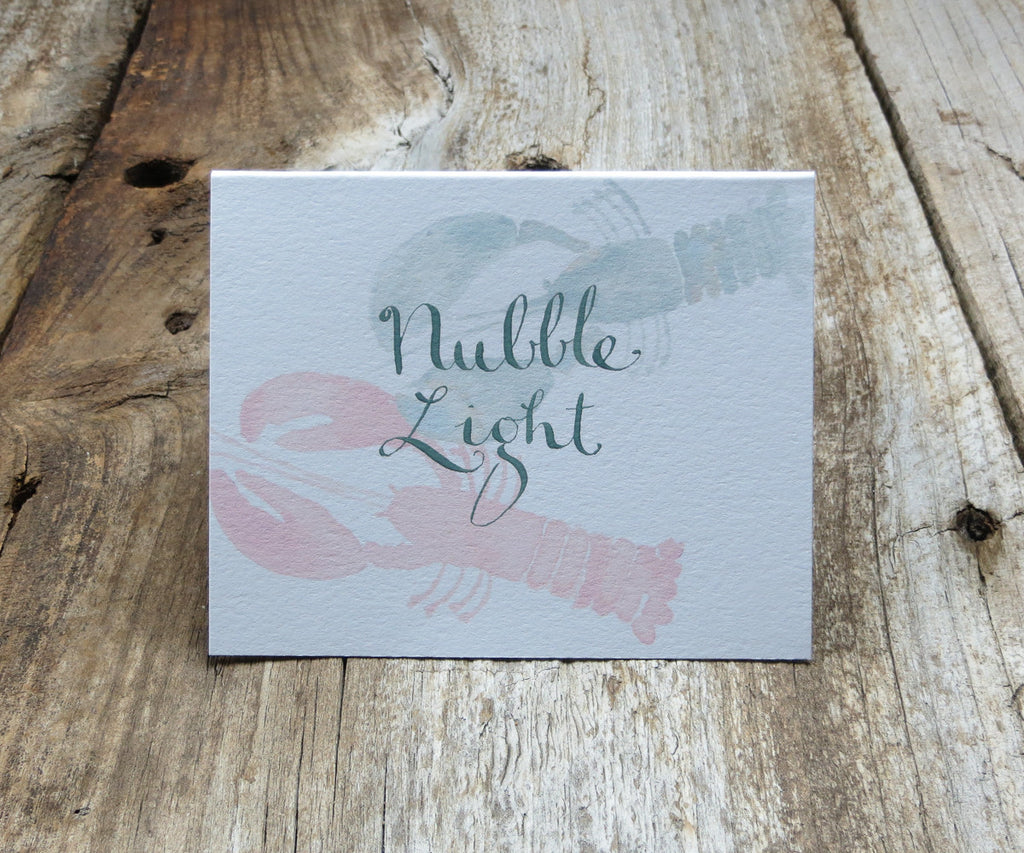 Pair of Lobsters Table Signs