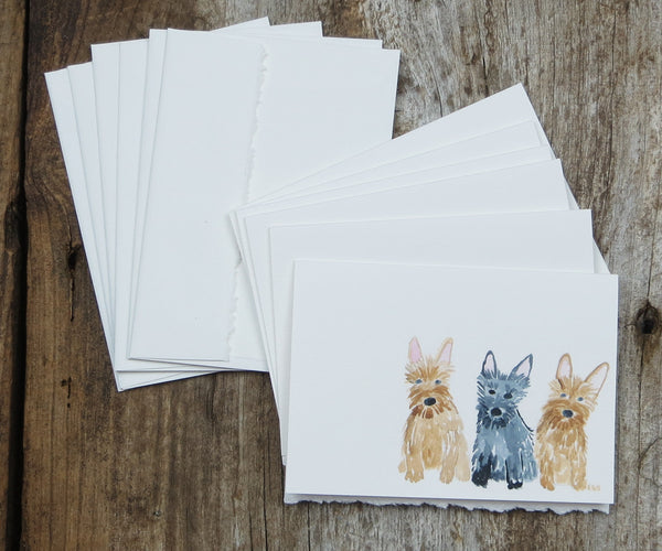 scottish terrier stationery