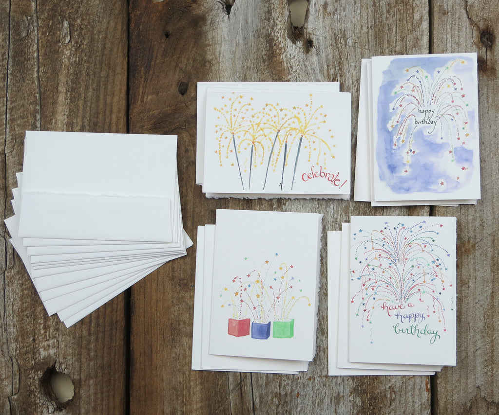 sparkler cards and fireworks cards