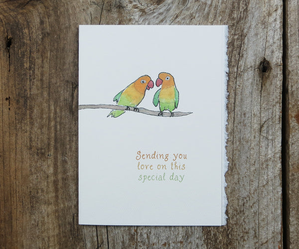 Lovebirds Card