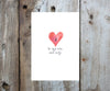 Key To My Heart Valentine Card