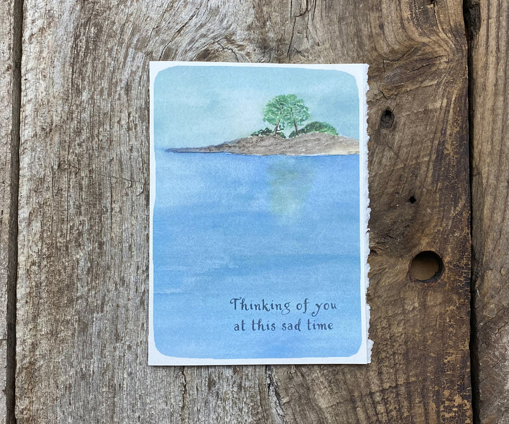 Trees Sympathy card