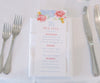 hydrangea and peony wedding crest