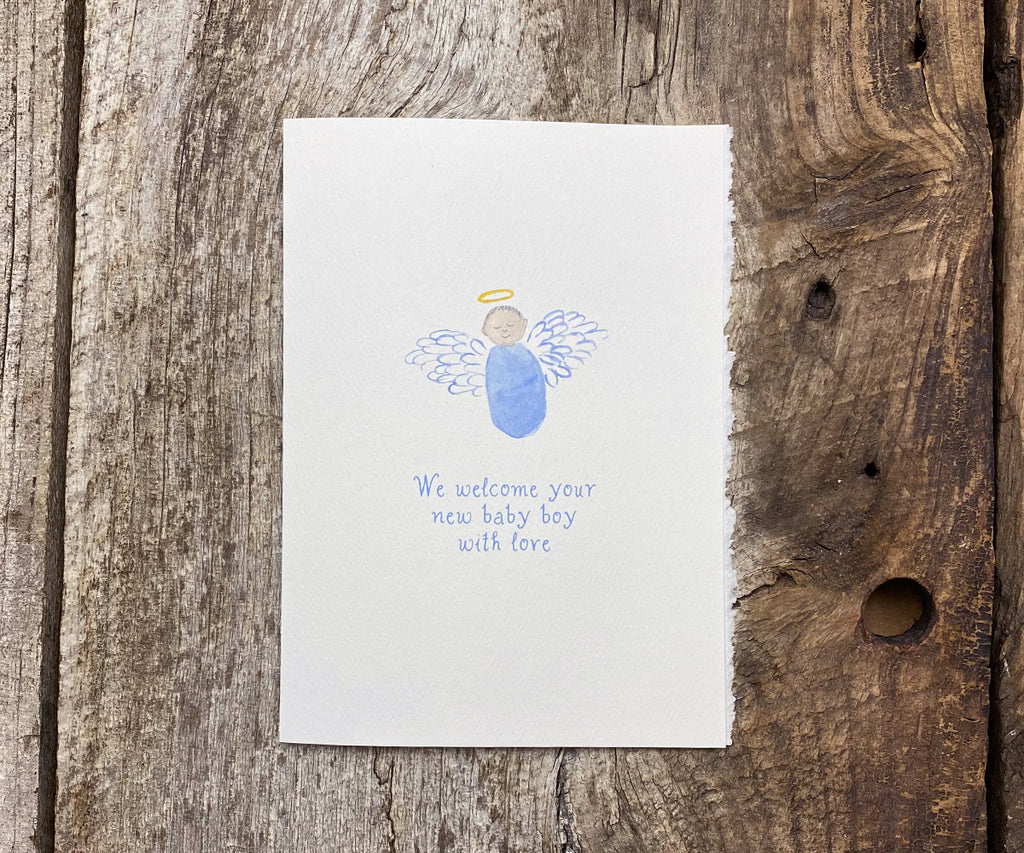 New Baby boy card