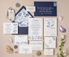 Oyster bar wedding invitation