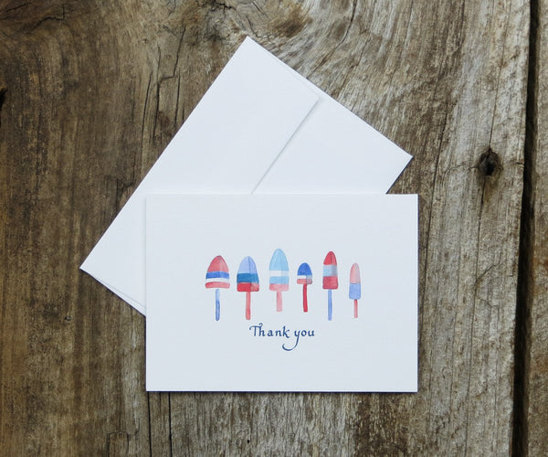Buoys thank you note