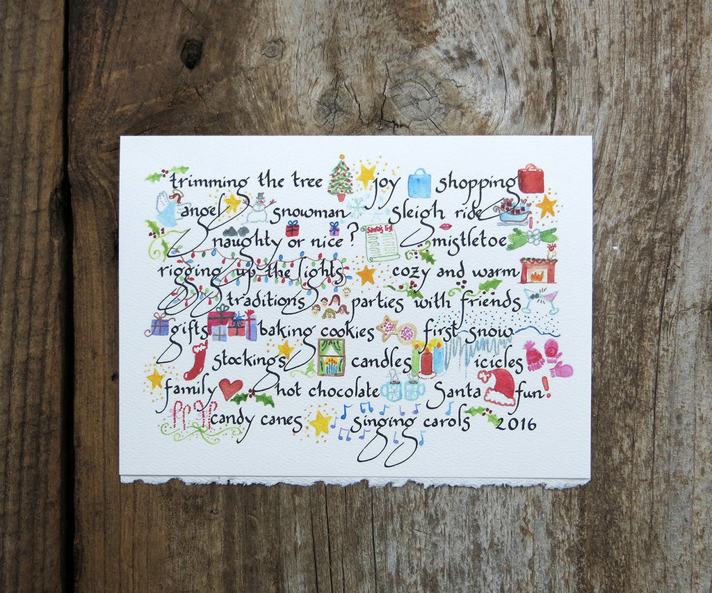 Simply Christmas Holiday Card