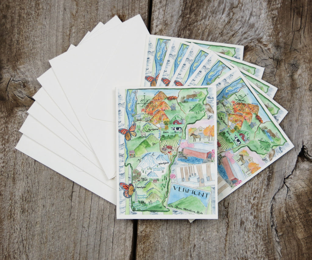 Vermont Note card