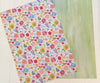 double sided floral gift wrap