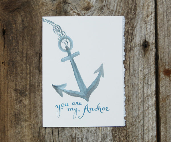 Anchor Valentine Card