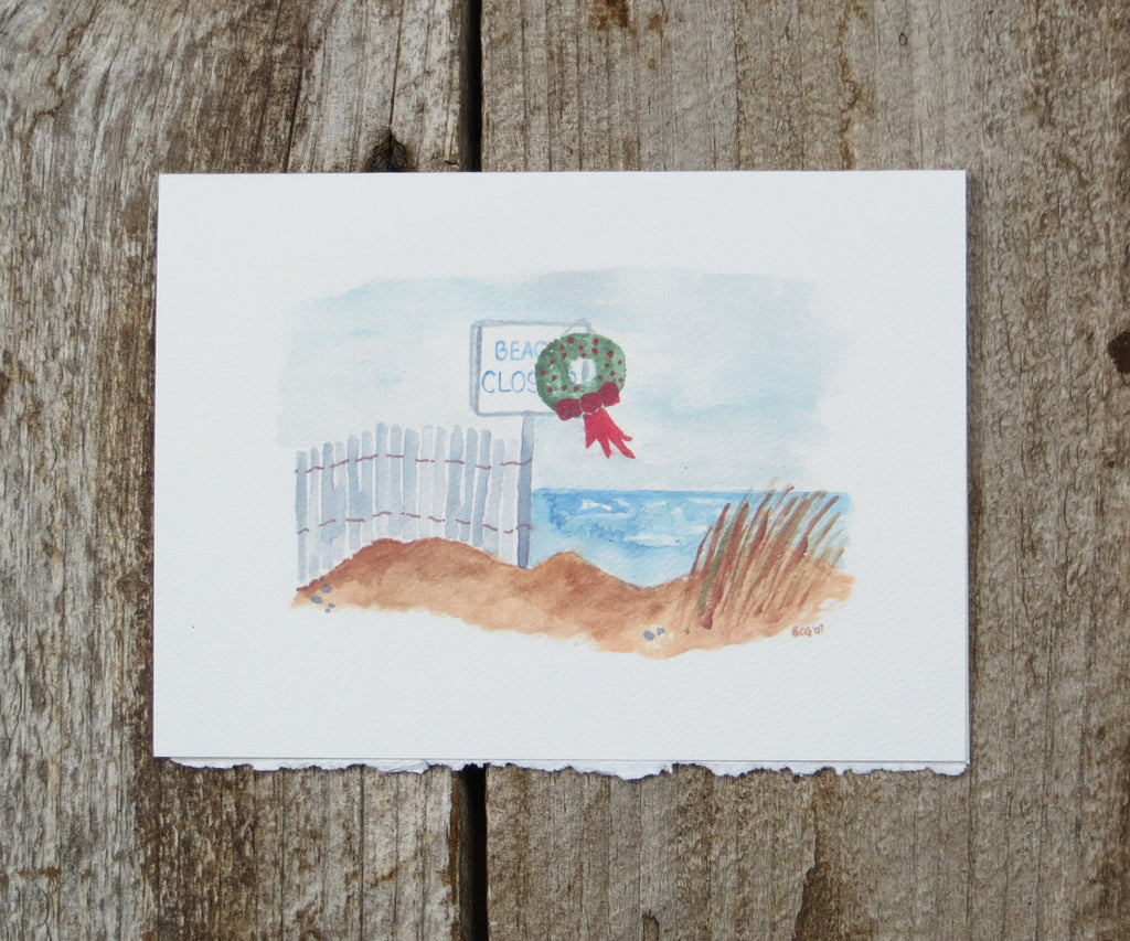 Beach Closed Holiday