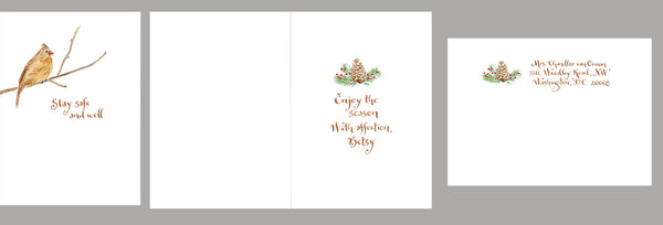 Betsy holiday card 2021
