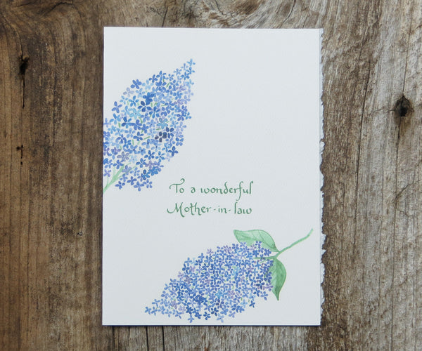 Lilac Mother's Day Card