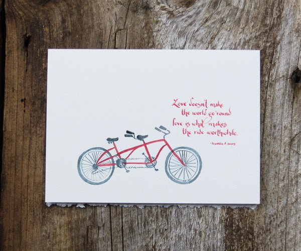 Bike Ride Card