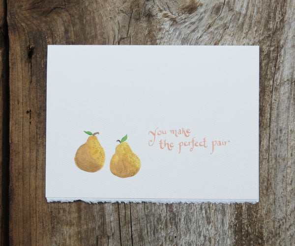 Perfect Pear Card