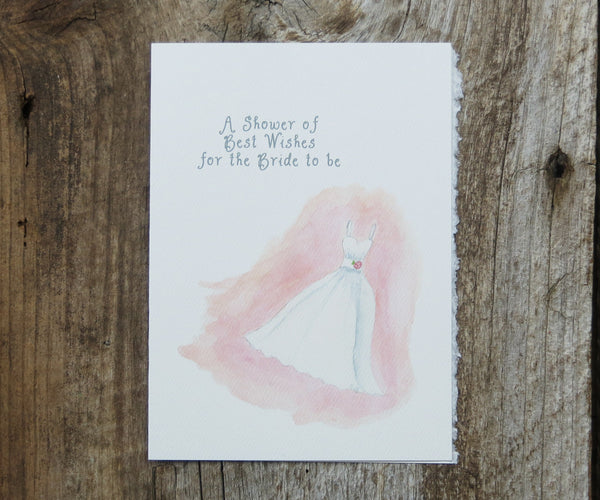 Wedding Dress Card