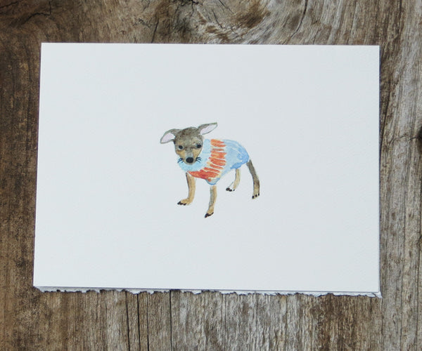 Chihuahua Pet Card